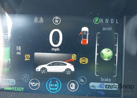 2012 Chevrolet Volt z USA, uszkodzony, nr VIN 1G1RA6E4XCU110773